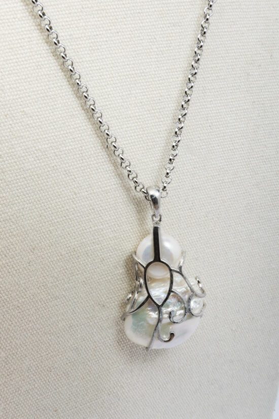 Colgante fornitura plata 925 color plata ajustable boho - Imagen 2